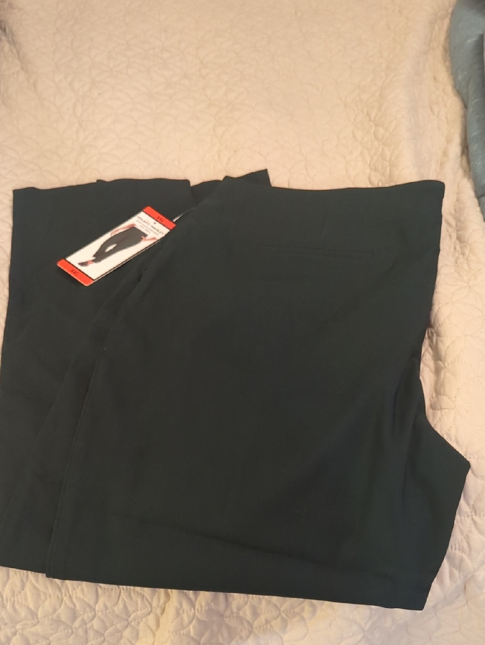 Hilary Radley Black Cropped Ankle Pants